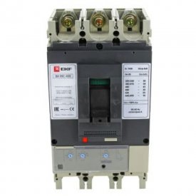 Трехполюсной автомат EKF ВА-99C 400