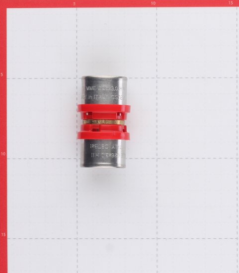 Соединитель прямой Tiemme 26(пресс) х 26(пресс)