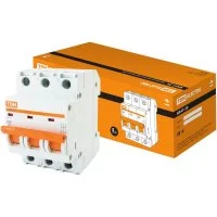Автомат TDM ELECTRIC ВА47-29 3Р, 3 А, 4,5 кА, С