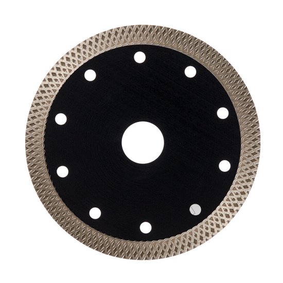 Диск алмазный по керамограниту Rage 125х22,2х1,4 мм турбо мокрый рез (605125)