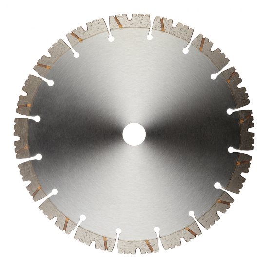 Диск алмазный по бетону Kronger Bullet 230х22,2х2,7 мм сегментный сухой рез (B200230B)