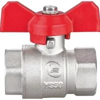 Латунный резьбовой шаровой кран DOUBLE-LIN LL1042 (1