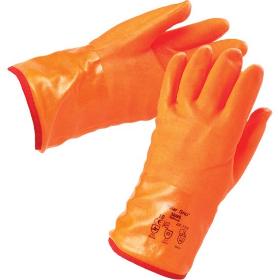 Зимние влагостойкие перчатки Ansell ActivArmr Polar Grip