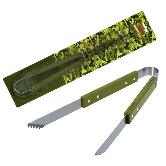 Щипцы для барбекю BOYSCOUT нержавеющая сталь 39 см