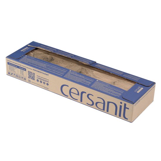 Керамогранит Cersanit Harbourwood серый матовый 598х185х7,5 мм (11 шт.=1,216 кв.м)