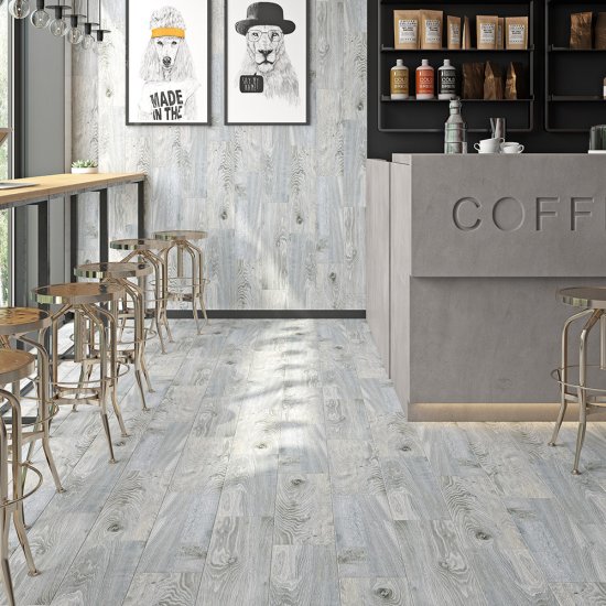 Керамогранит Cersanit Northwood серый матовый 598х185х7,5 мм (11 шт.=1,216 кв.м)