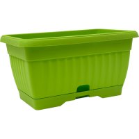 Балконный пластиковый ящик ПРОТЭКТ ЯБ-30 ЗК