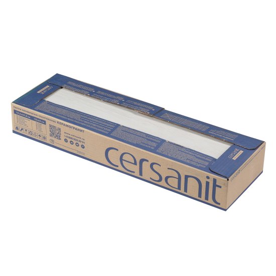 Керамогранит Cersanit Finwood белый матовый 598х185х7,5 мм (11 шт.=1,216 кв.м)