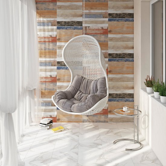 Керамогранит Cersanit Colorwood многоцветный матовый 598х185х7,5 мм (11 шт.=1,216 кв.м)