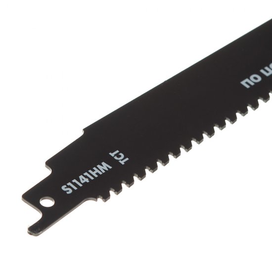 Пилка для сабельной пилы Практика S1141HM универсальная L200 мм прямой рез (1 шт.) (244-346)