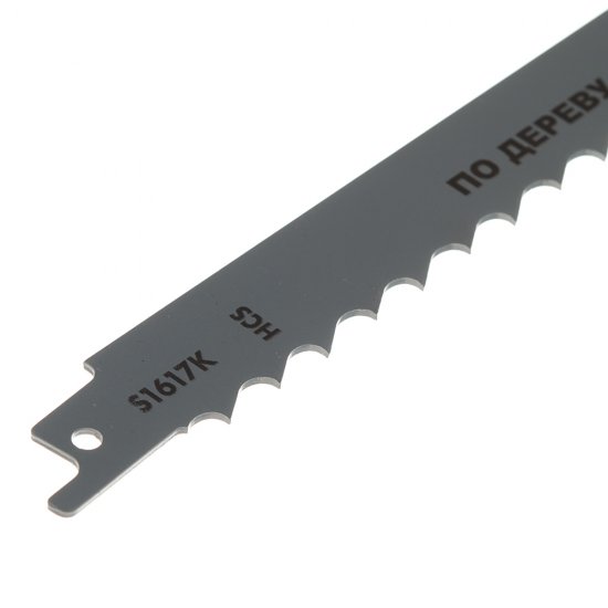 Пилки для сабельной пилы Практика S1617K HCS по дереву L275 мм быстрый рез (2 шт.) (773-545)