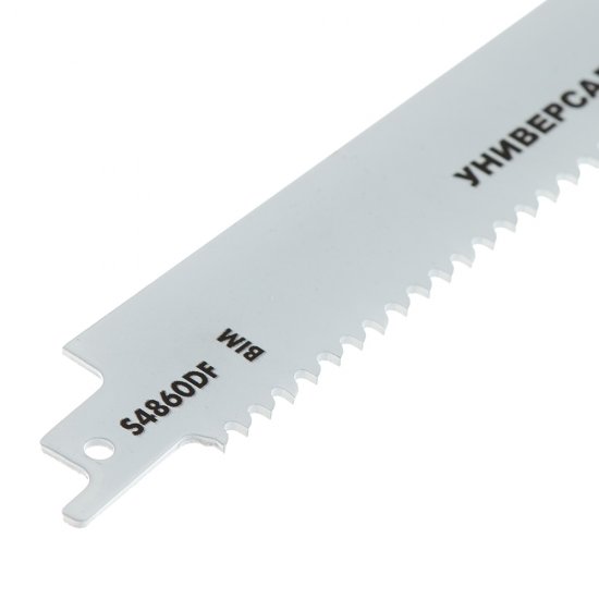 Пилки для сабельной пилы Практика S4860DF BIM универсальные L280 мм быстрый рез (2 шт.) (773-576)