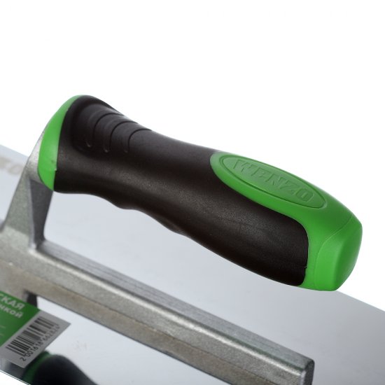 Гладилка плоская Wenzo 280х130 мм для клея и штукатурки с эргономичной ручкой