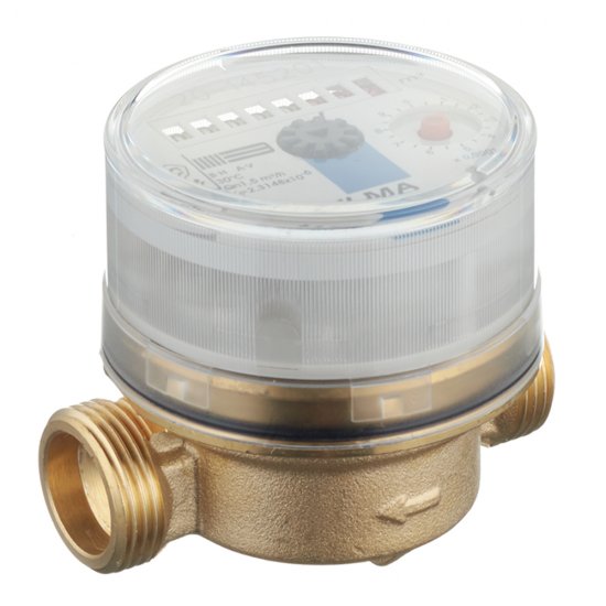 Счетчик для холодной воды Itelma WFK20 DN15 80 мм без сгонов