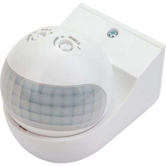 Датчик движения Uniel USN-R20 2000W/180R WHITE