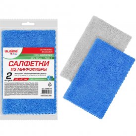 Салфетка LAIMA ULTRASONIC BI-COLOUR PACK 2, HOME