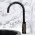 Смеситель для кухни WasserKraft Glan черный с высоким изливом однорычажный (6607)