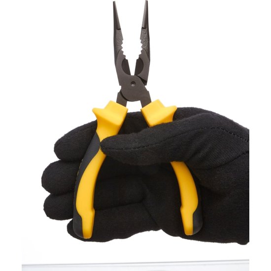 Никелированные длинногубцы Inforce 06-18-46