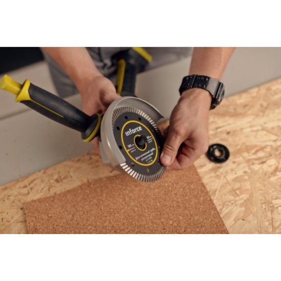 Ультратонкий алмазный диск по керамике для ушм Inforce 11-01-496