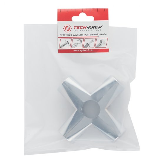 Соединитель крестообразный для шести/пяти труб к системе Joker d25 мм усиленный хром