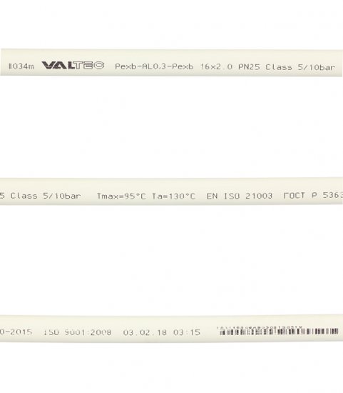 Труба металлопластиковая VALTEC (V1620.100) 16 мм (100 м)