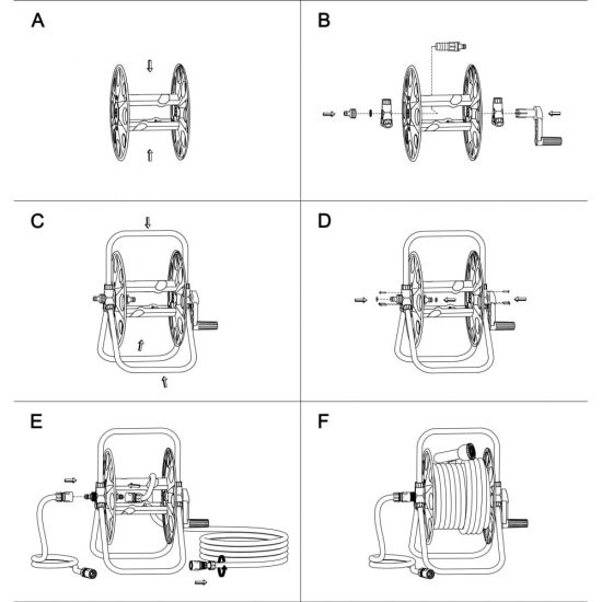 Катушка для шланга Gigant GR-03