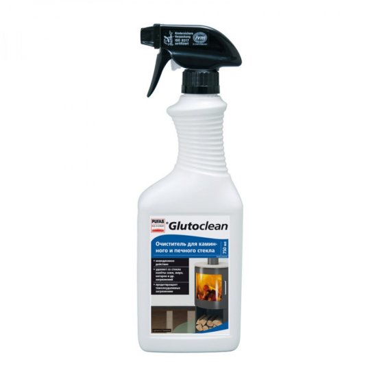 Очиститель для каминного и печного стекла Glutoclean 036902092