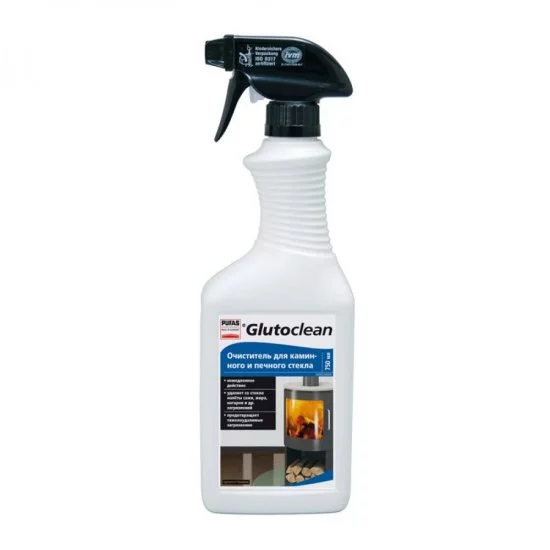 Очиститель для каминного и печного стекла Glutoclean 036902092