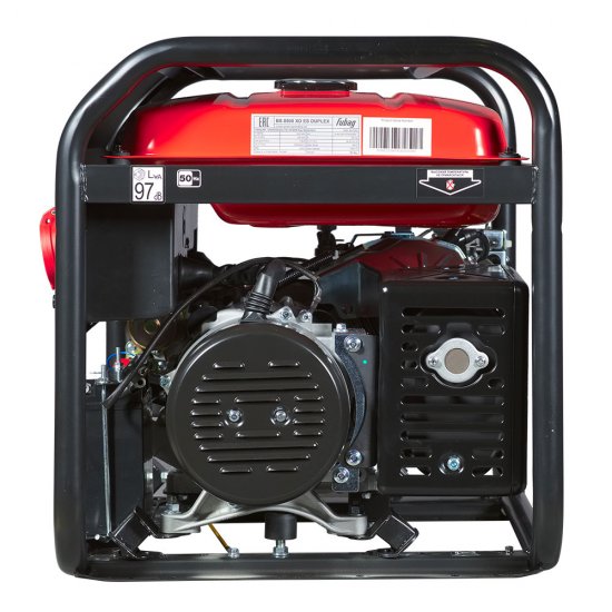 Генератор бензиновый Fubag BS8500XD ES Duplex 8 кВт высокий пусковой ток 16 кВт