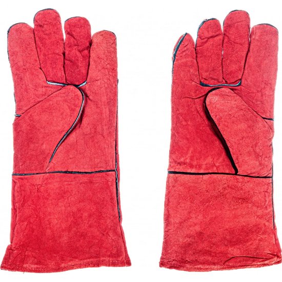 Утепленные спилковые краги Gigant GHG-05