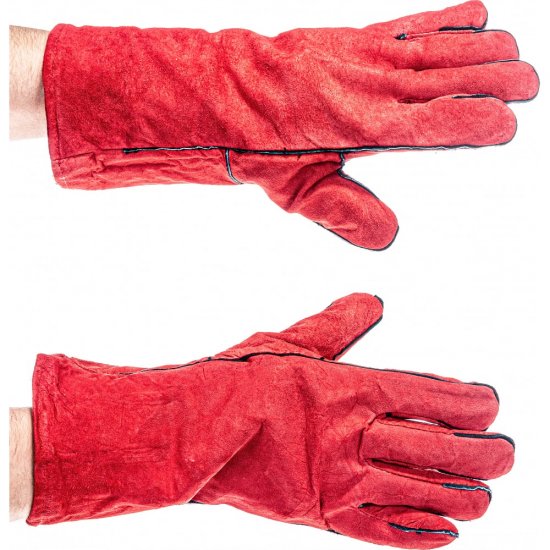 Утепленные спилковые краги Gigant GHG-05