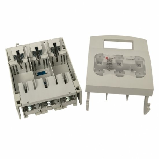 Выключатель-разъединитель откидного типа EKF PROxima УВРЭ (uvre-400) 3P 400А 30 кА 690 В на монтажную панель под предохранители ППН