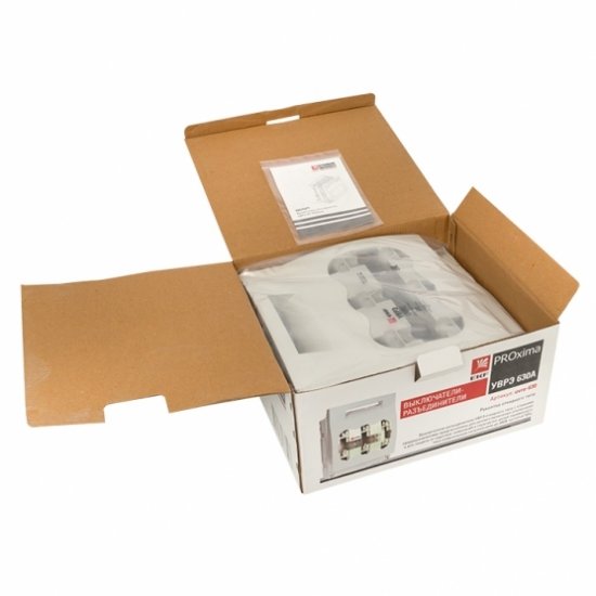 Выключатель-разъединитель откидного типа EKF PROxima УВРЭ (uvre-630) 3P 630А 30 кА 690 В на монтажную панель под предохранители ППН