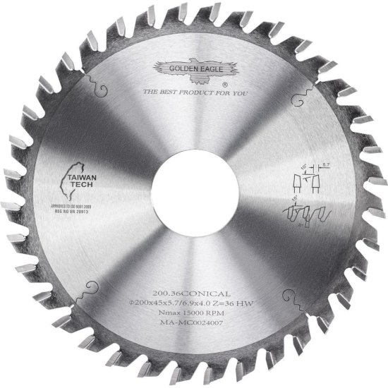 Подрезная дисковая пила Golden Eagle TL00001341
