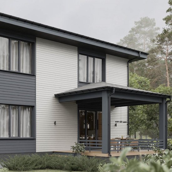 Сайдинг Docke Premium 3600х232 мм сливки