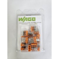 Трехпроводная соединительная клемма для быстрого монтажа WAGO 2273-203