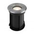 Светильник тротуарный встраиваемый Outdoor Tubo серебро GU10 35 Вт IP65 (O043DL-01S)