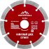 Сегментный алмазный диск vertextools 04-125-8