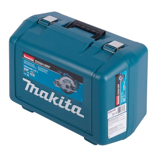 Пила дисковая аккумуляторная Makita LXT DSS610RF 18 В 3Ач Li-Ion d165 мм с АКБ и ЗУ
