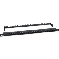 Патч-панель Cabeus PLHD-24-Cat.5e-Dual-180-0,5U