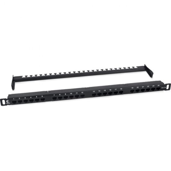 Патч-панель Cabeus PLHD-24-Cat.5e-Dual-180-0,5U