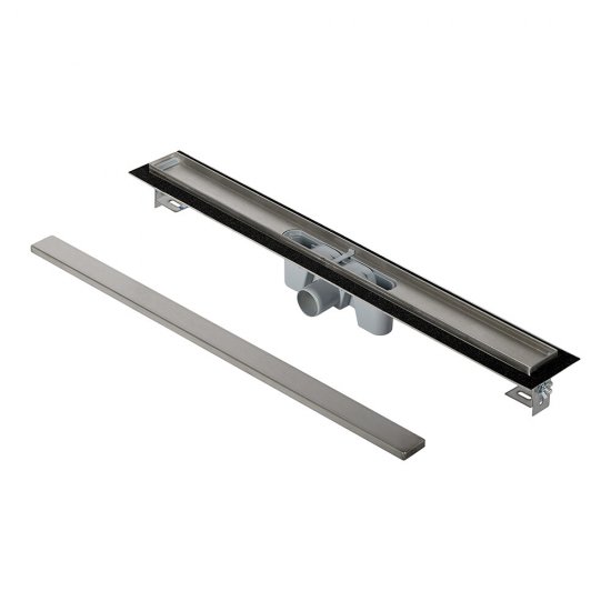 Лоток душевой АНИ пласт Мол с комбинированным затвором 62х850 мм d50 мм цельнометаллический (TLZ2085)