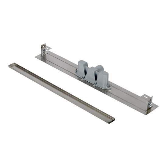 Лоток душевой АНИ пласт Мол с комбинированным затвором 62х850 мм d50 мм цельнометаллический (TLZ2085)