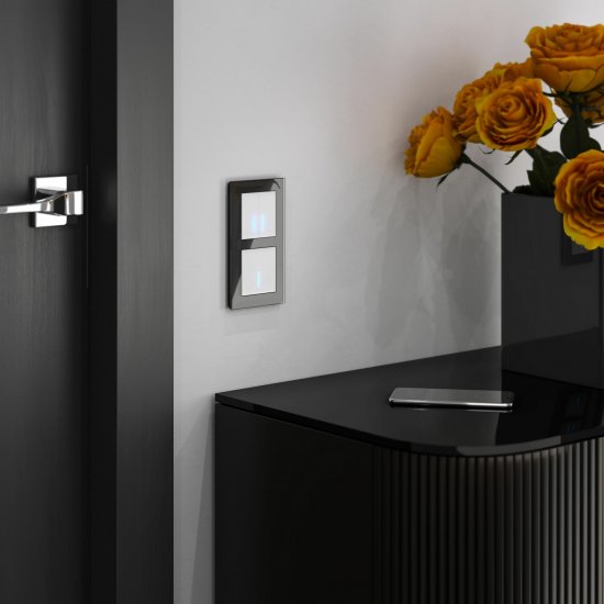 Выключатель Werkel одноклавишный встраиваемый белый сенсорный с подсветкой (a057676)