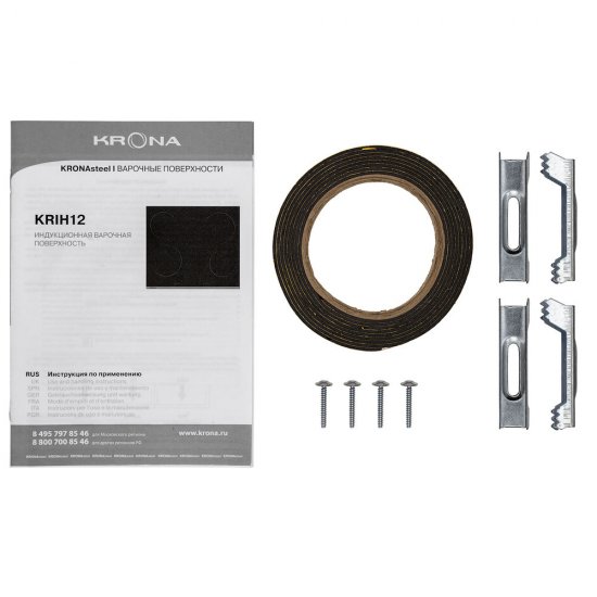 Варочная панель индукционная Krona Grund 60 4 конфорки черная