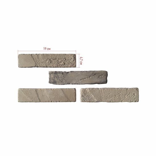 Искусственный камень Monte Alba Йорк Брик бежевый (84 шт.=0,96 кв.м)