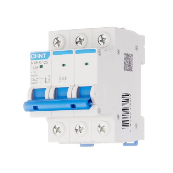 Выключатель нагрузки Chint NXHB-125 3P 125А 500 В на DIN-рейку (193186)