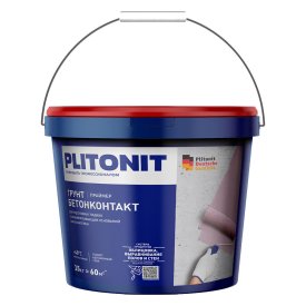 Грунт бетоноконтакт Plitonit 15 кг