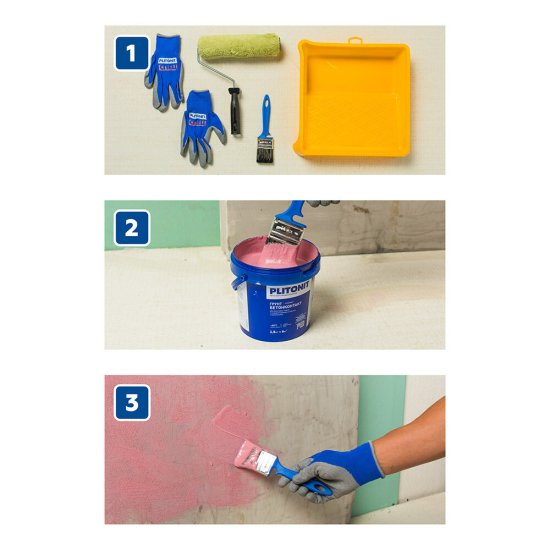 Грунт бетоноконтакт Plitonit 15 кг