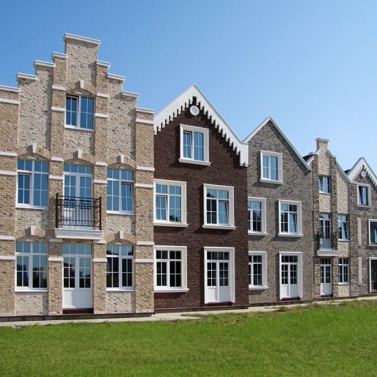 Искусственный камень White Hills Бремен Брик бежевый (68 шт.=1,11 кв.м)